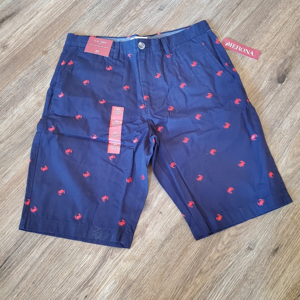 NWT Men's Merona crab shorts